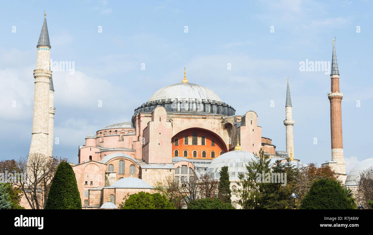 Hagia Sophia, Istanbul, Turchia Foto Stock