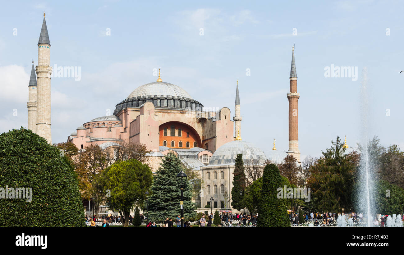 Hagia Sophia, Istanbul, Turchia Foto Stock