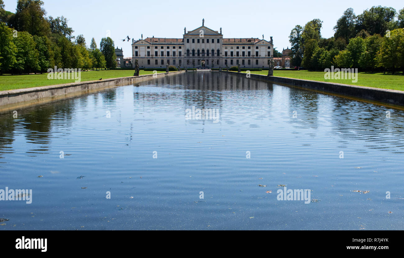 Villa Pisani, famosa villa veneta in Italia Foto Stock