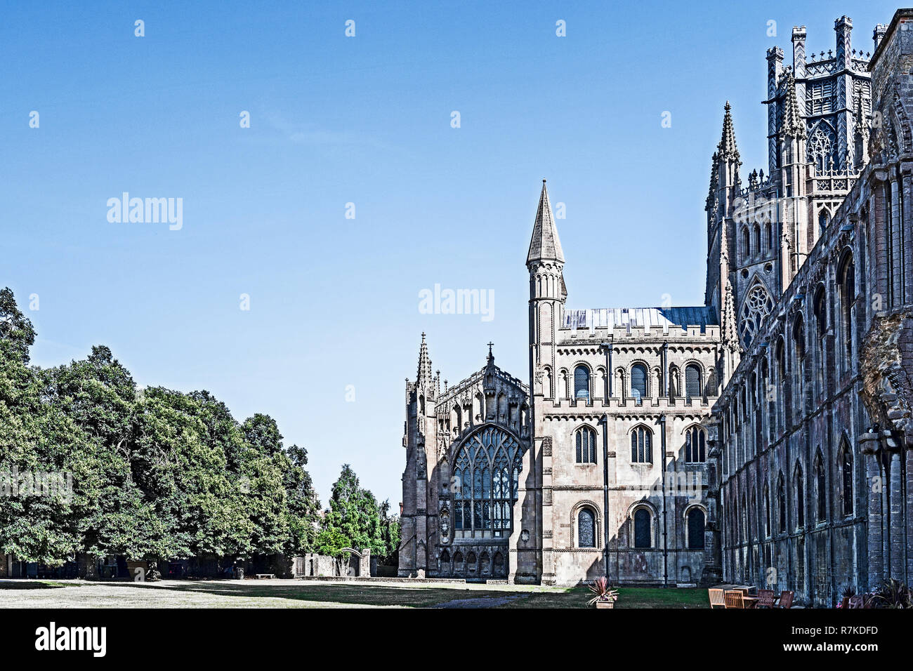 Ely (Cambridgeshire) Cattedrale Foto Stock