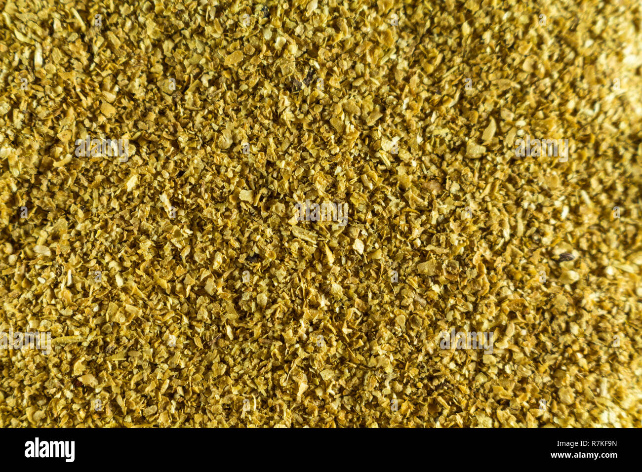 La cellulosa. Integratore alimentare. Guarda come la segatura di close-up Foto Stock