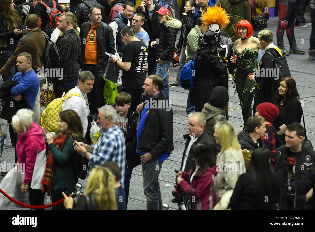 Attori da popolari programmi televisivi negli anni ottanta frequentare il fumetto di Edimburgo con convenzione presso la eicc. Dotato di: atmosfera dove: Edimburgo, Regno Unito quando: 10 Nov 2018 Credit: Euan ciliegio/WENN Foto Stock