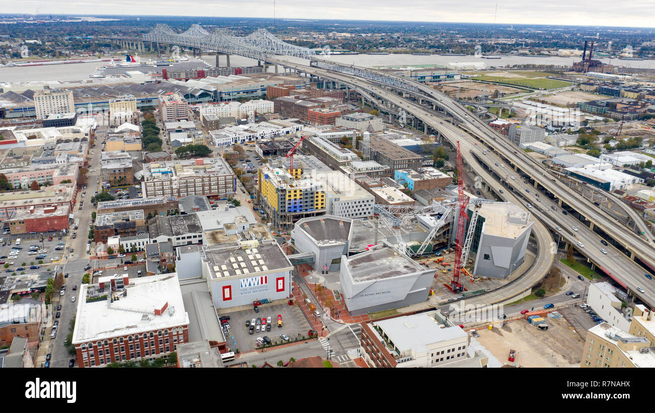 Il National WWII Museum di New Orleans, LA, STATI UNITI D'AMERICA Foto Stock
