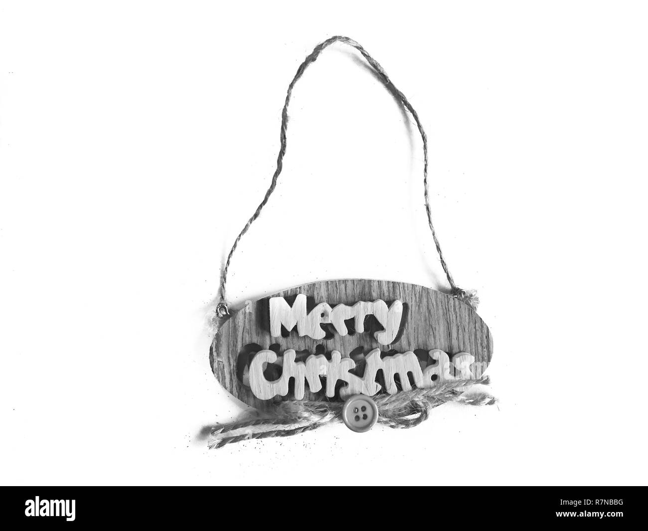 Colpo di una decorazione comunemente usati per adornare gli alberi di Natale Foto Stock