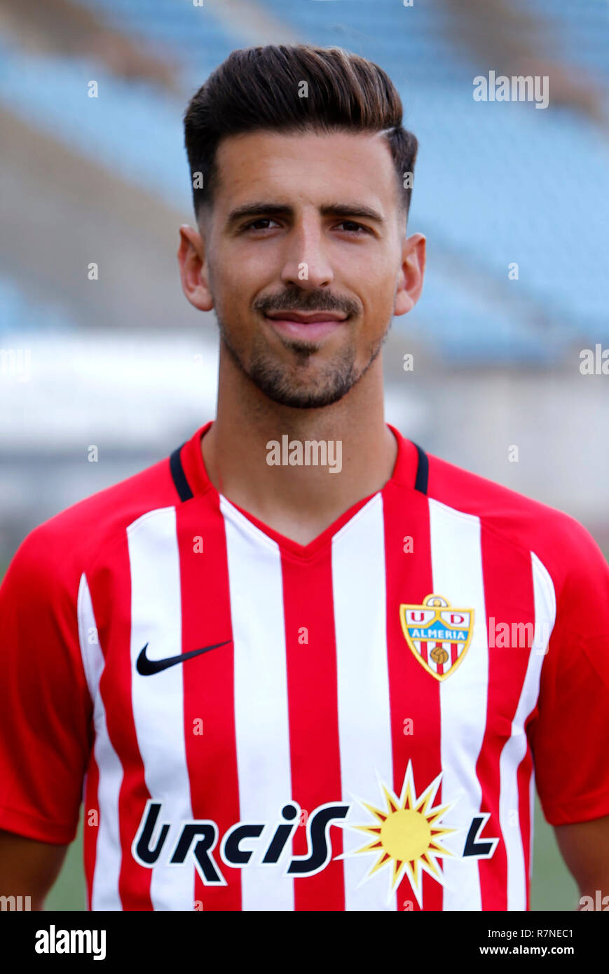 Spagna - La Liga 123   2018-2019 / ( Unione Deportiva Almeria ) - Juan Carlos Ruiz reale Foto Stock