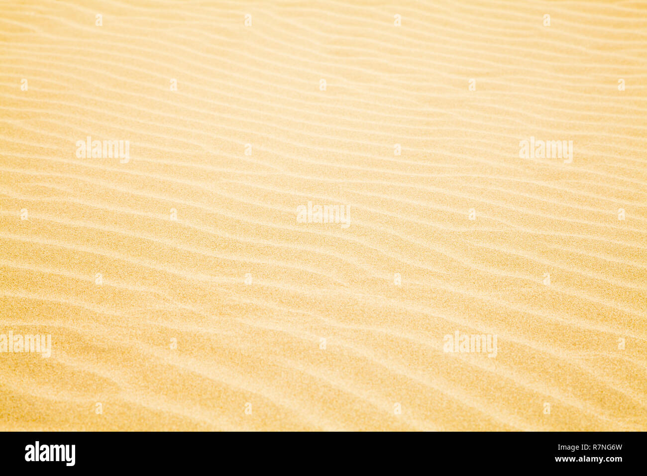 Tan d'onda di oscillazione duna di sabbia spiaggia sfondo. Foto Stock