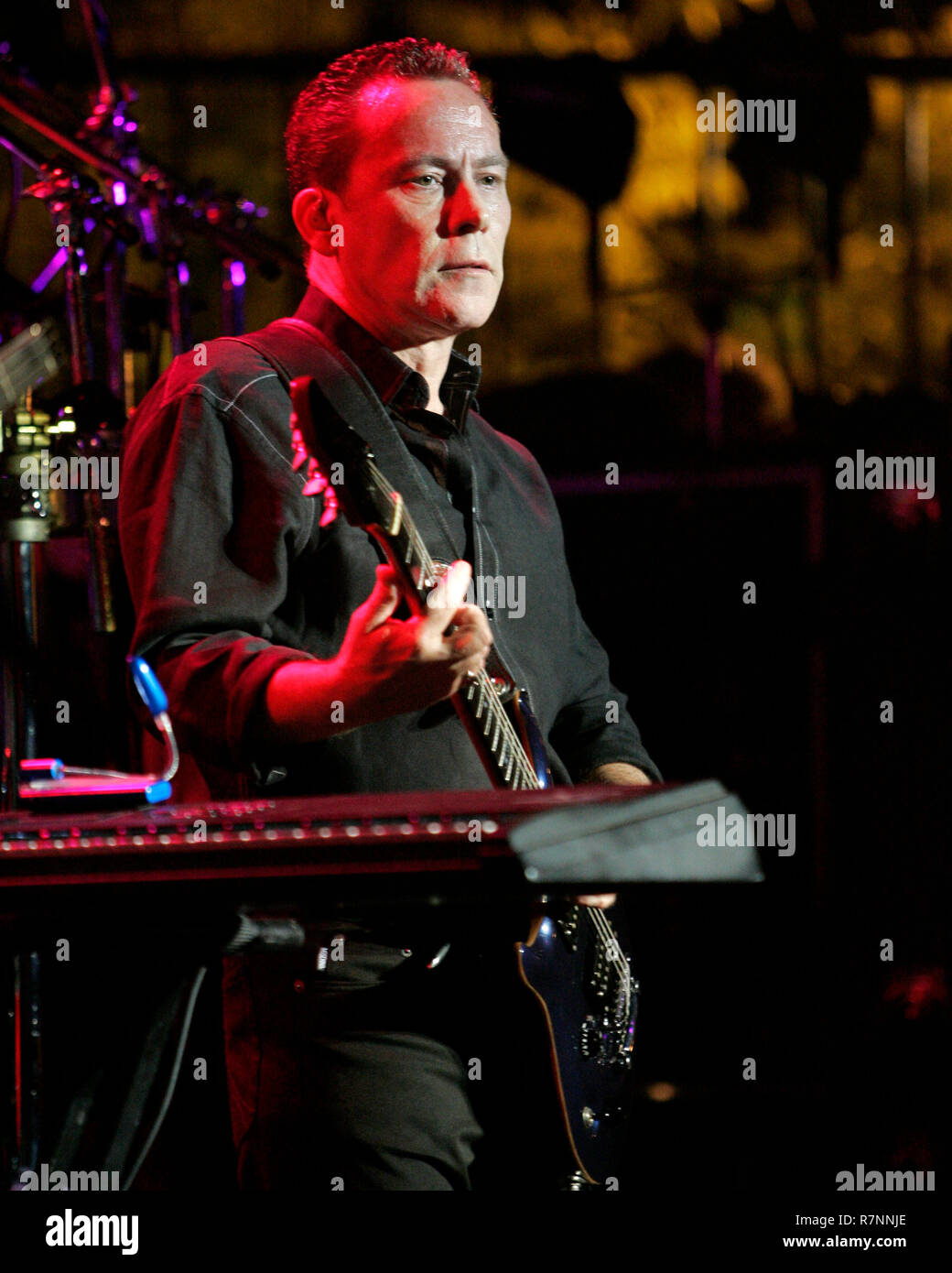 Robin Campbell di UB40 esegue in concerto al Club di rivoluzione in Fort Lauderdale, Florida il 17 aprile 2006. Foto Stock