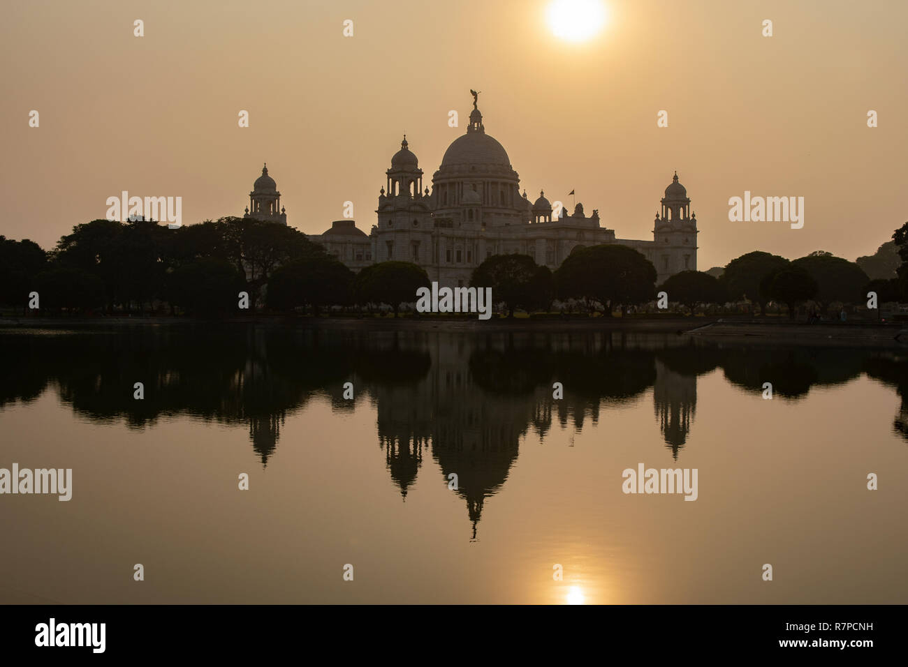 Victoria Memorial, Calcutta, West Bengal, India Foto Stock