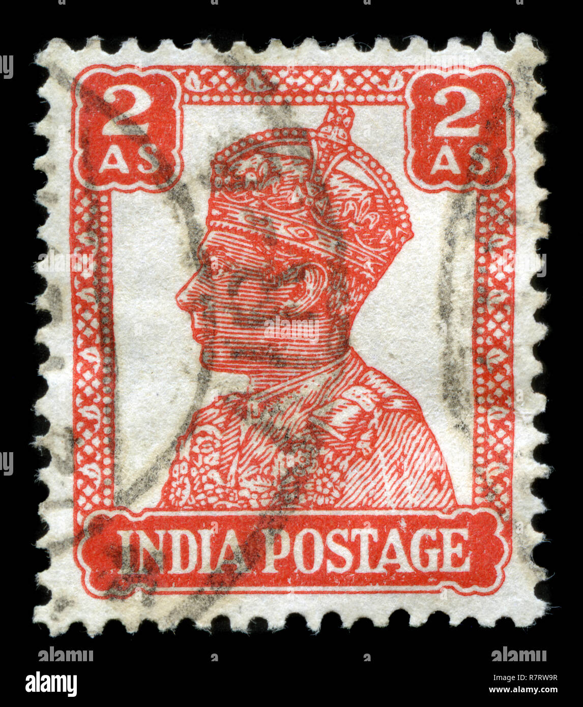 Francobollo da India nella King George VI - Definitives (1940-43) serie emesse nel 1941 Foto Stock
