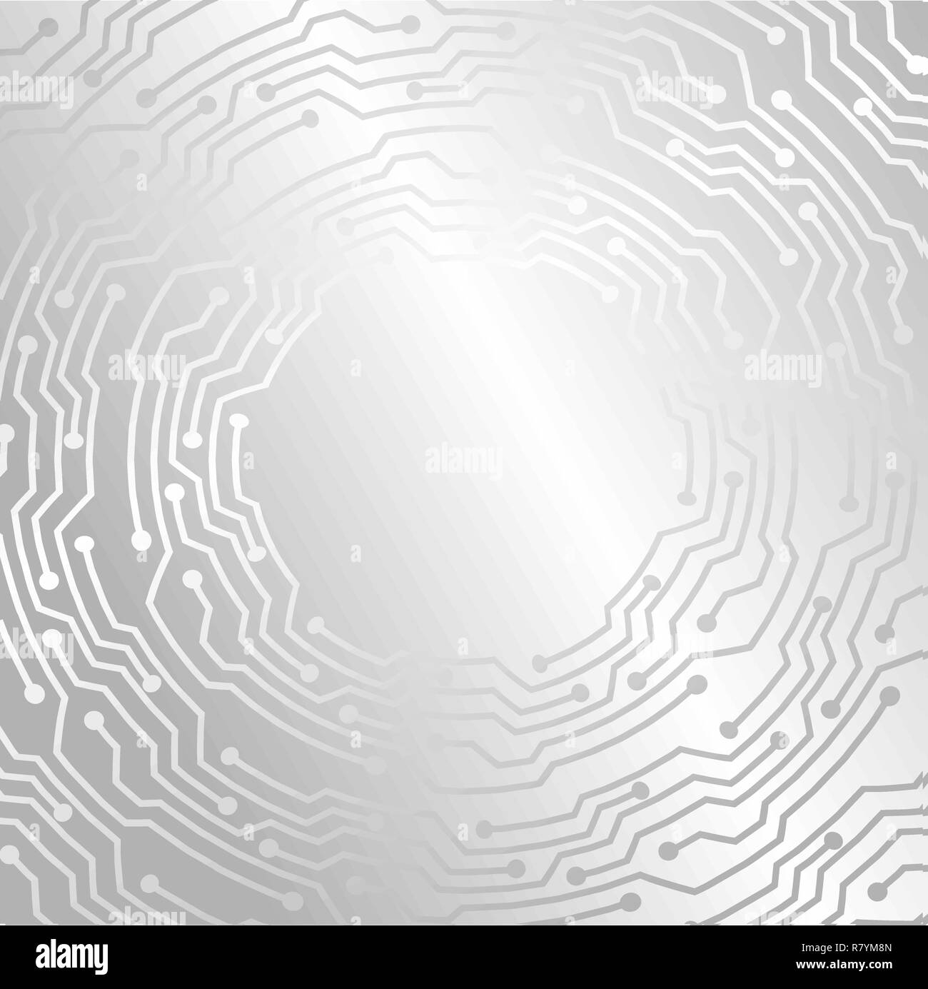 Concetto creativo di argento metallico texture scheme, pagina progettazione del modello abstract techno sfondo per web e print design Illustrazione Vettoriale