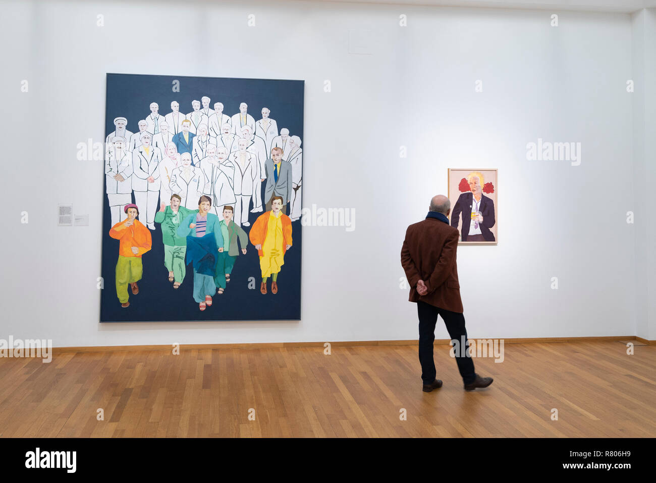 Bonn Petersberg Kabul da esposizione dall annuncio GERRITSEN al Gemeentemuseum in The Hague, Den Haag, Paesi Bassi Foto Stock