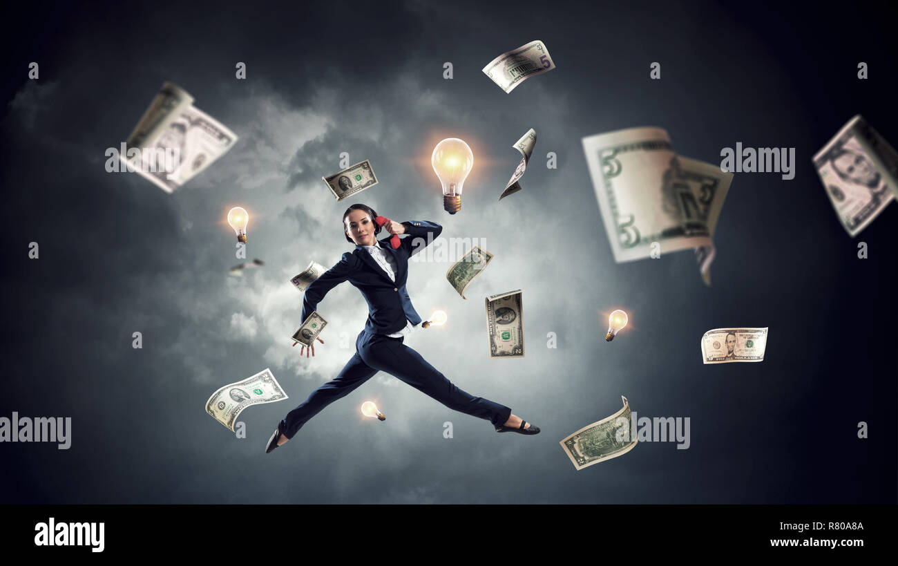 Active sales manager Foto Stock