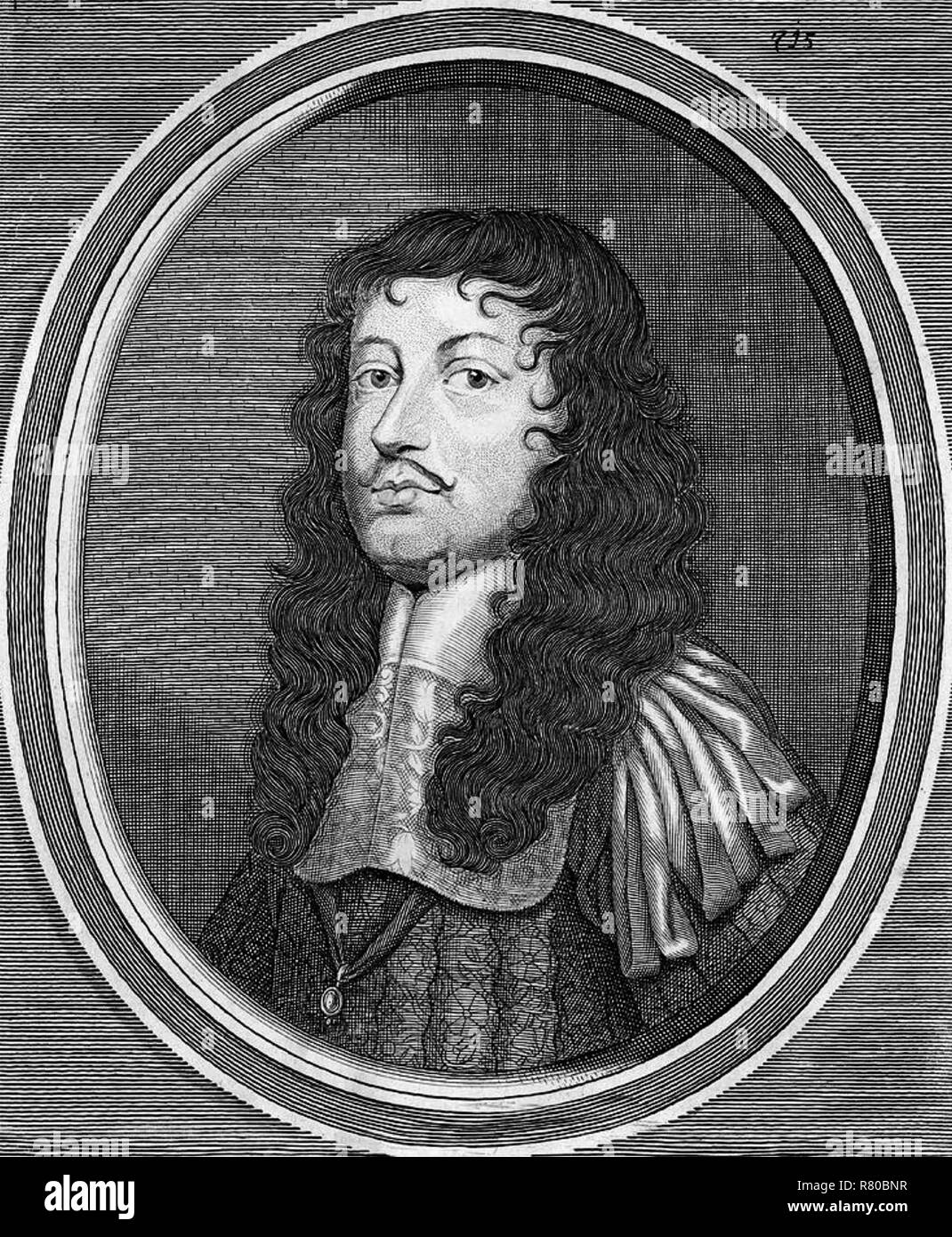 CHRISTOPHER MYNGS (1625-1666) English naval officer e corsaro Foto Stock