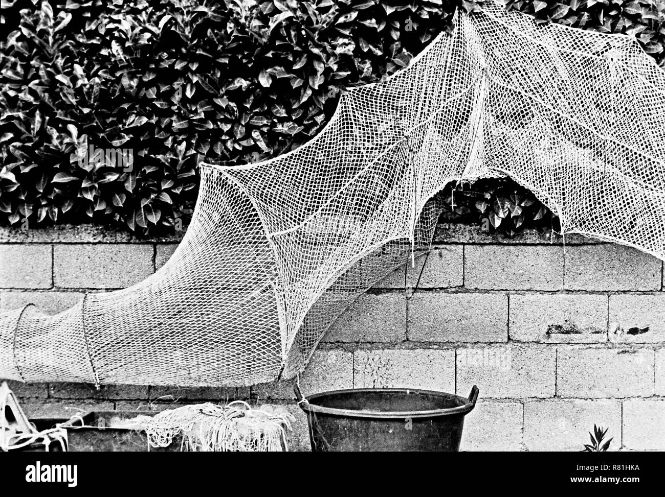 Italia Verona Lago di Garda fishpots Foto Stock