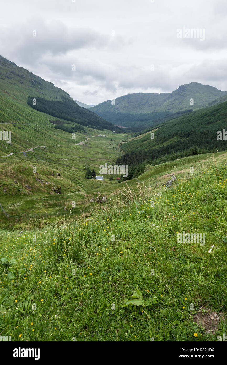 A83 al resto ed essere grati Foto Stock