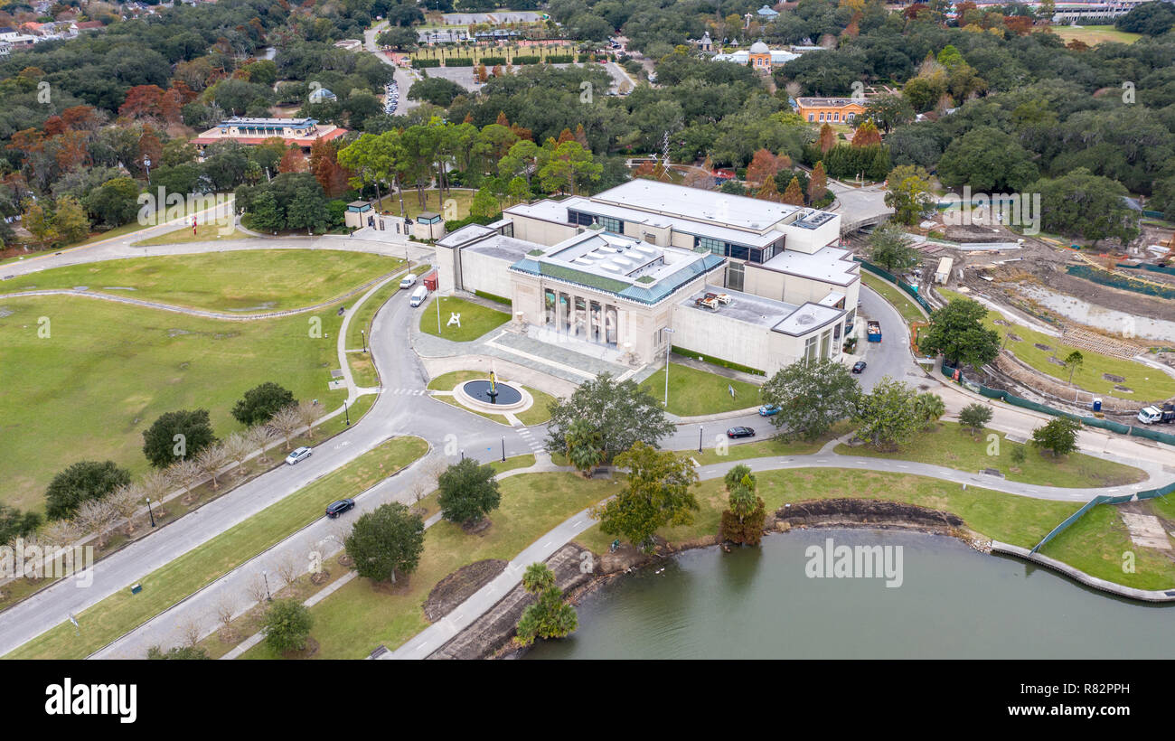 New Orleans Museum of Art, parco cittadino di New Orleans, LA, STATI UNITI D'AMERICA Foto Stock