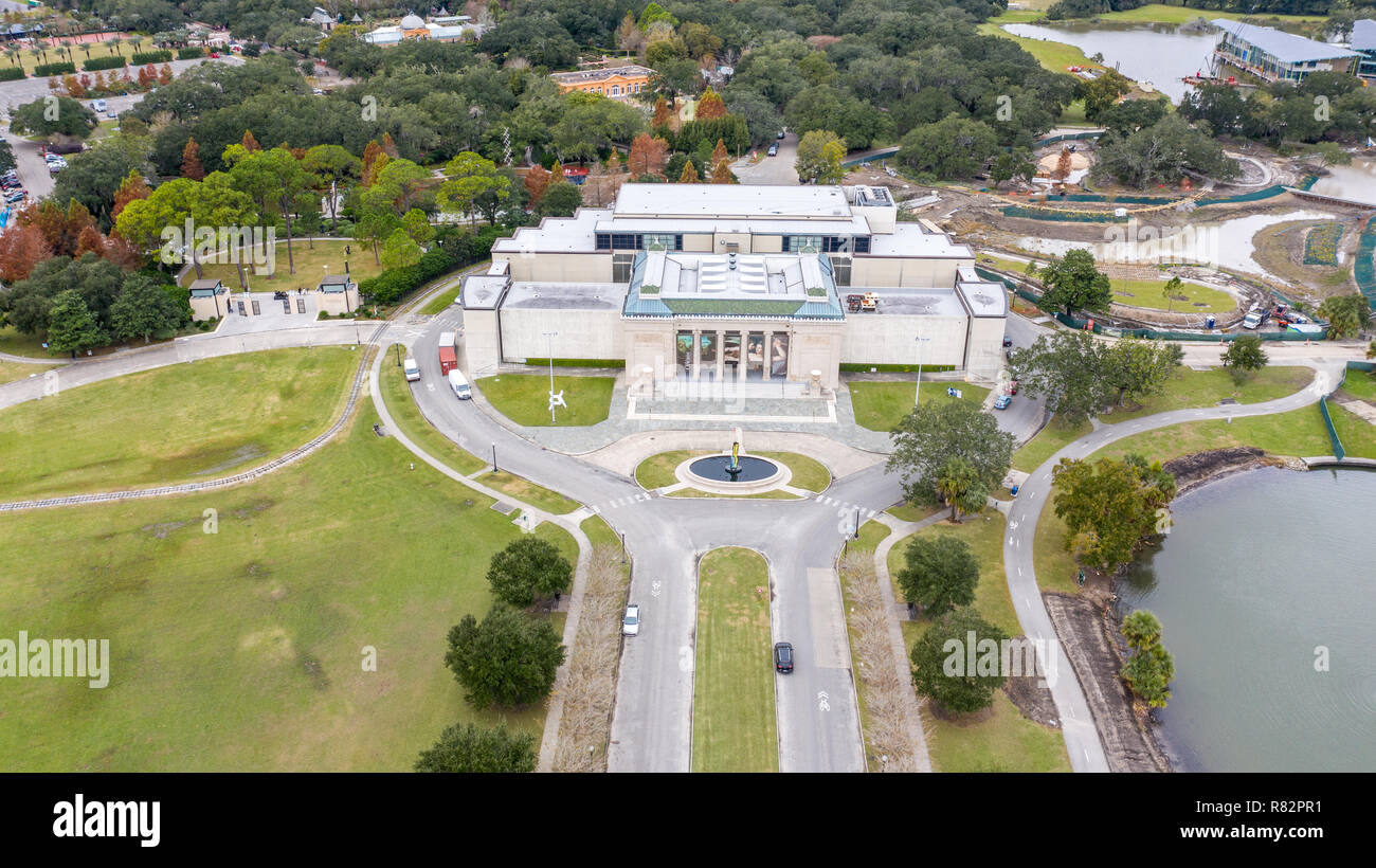 New Orleans Museum of Art, parco cittadino di New Orleans, LA, STATI UNITI D'AMERICA Foto Stock