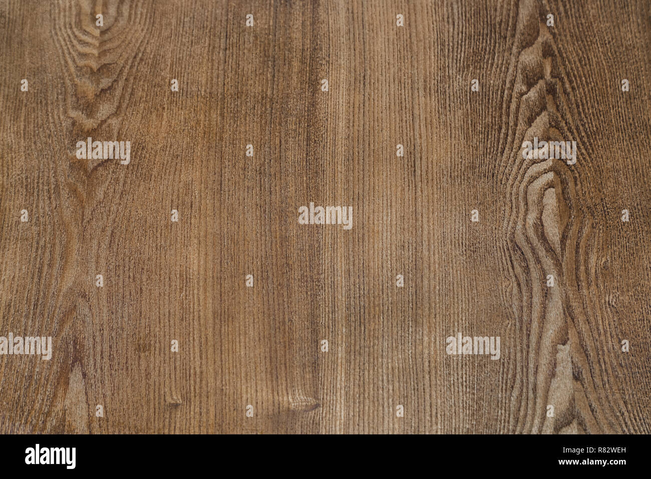 In legno di rovere superficie. Legno texture marrone Foto Stock