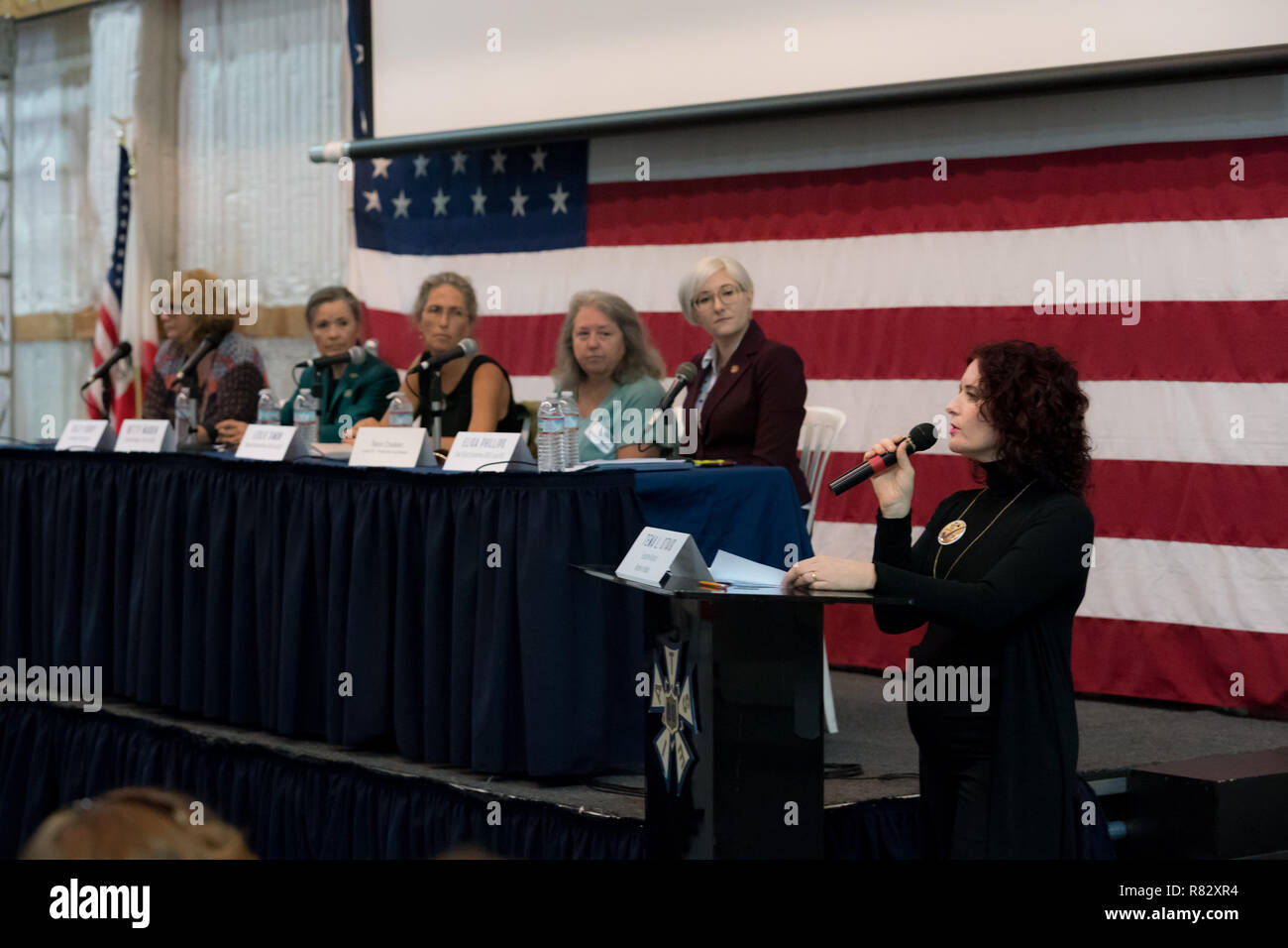 Le donne in Media Pay Equity Summit Foto Stock