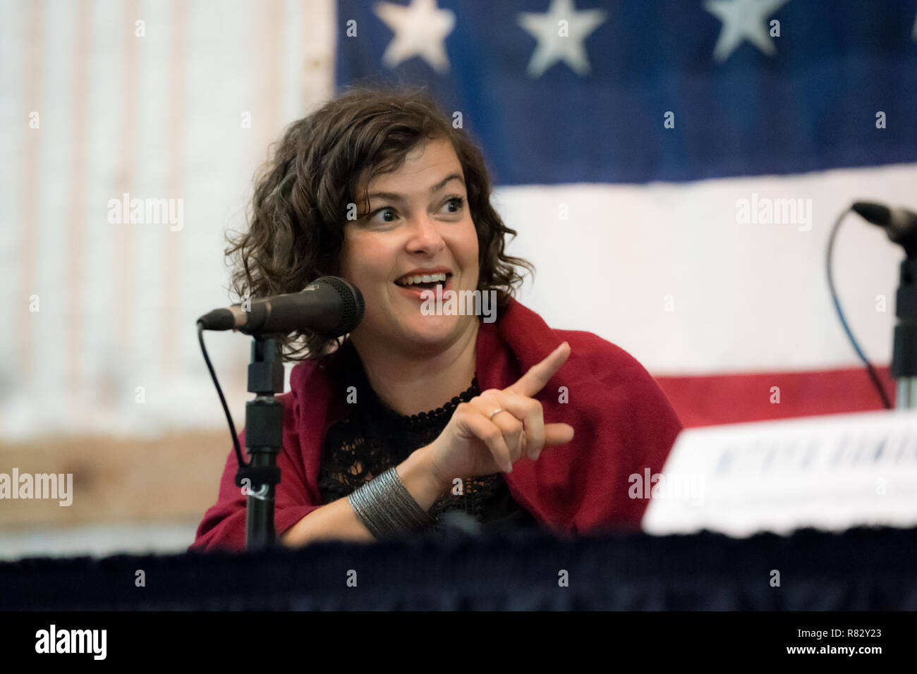 Le donne in Media Pay Equity Summit Foto Stock