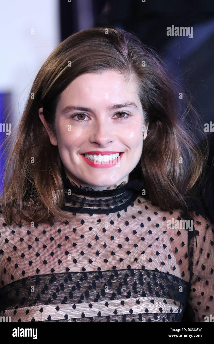 Londra, Regno Unito. 12 dic 2018. Rachel Shenton, Mary Poppins ritorna Premiere europeo, Royal Albert Hall, Kensington Gore, Londra, UK, 12 dicembre 2018, Foto di Richard Goldschmidt Credito: ricca di oro/Alamy Live News Foto Stock