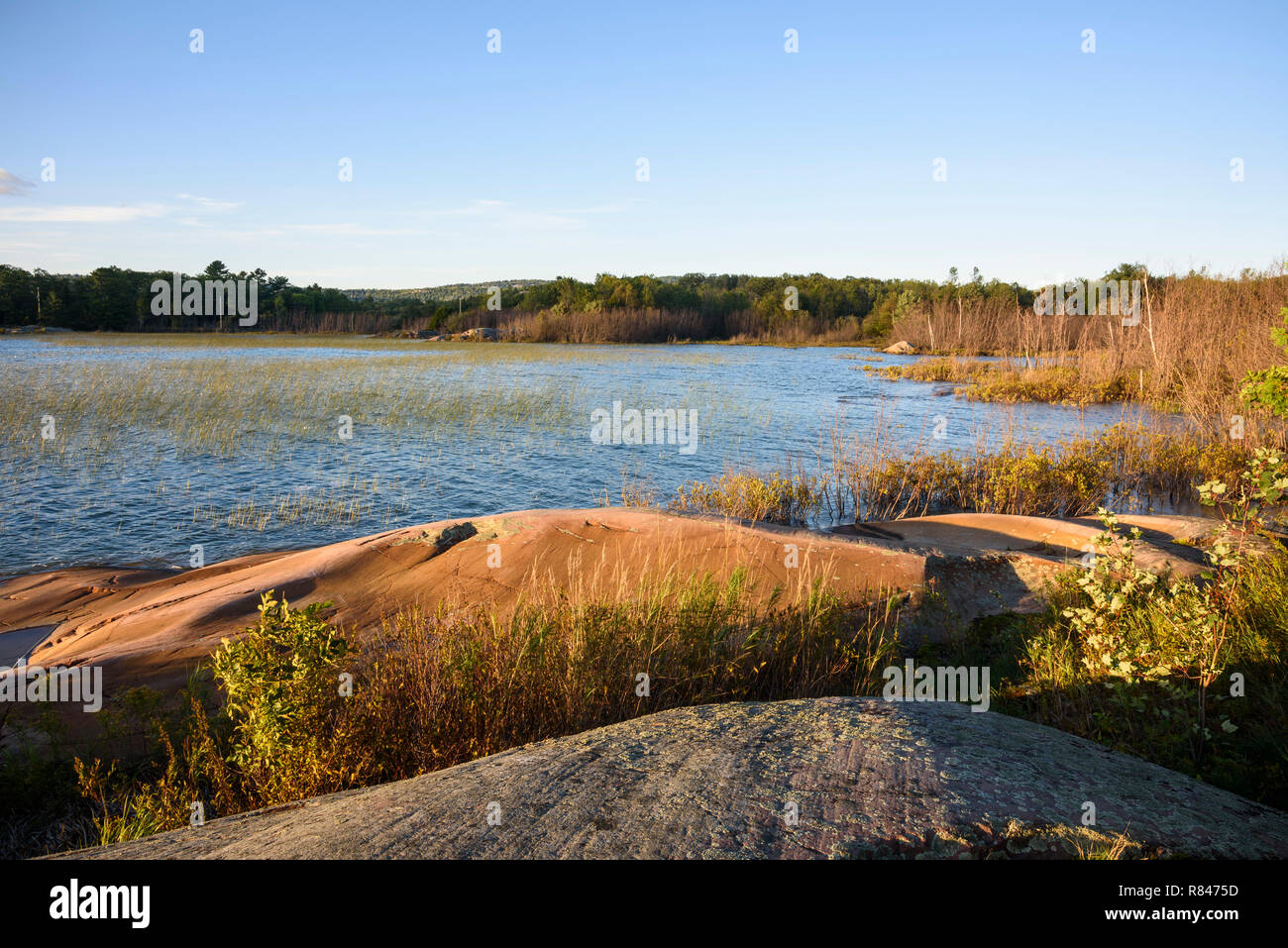 Georgian Bay, il Lago Huron, Killarney, Ontario, Canada Foto Stock