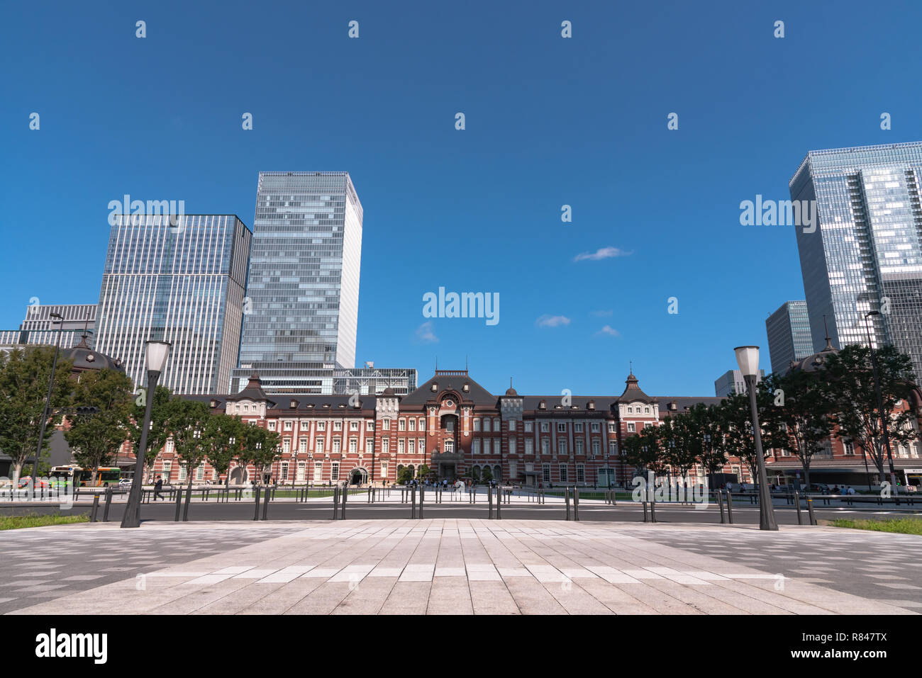 La stazione di Tokyo edificio Foto Stock