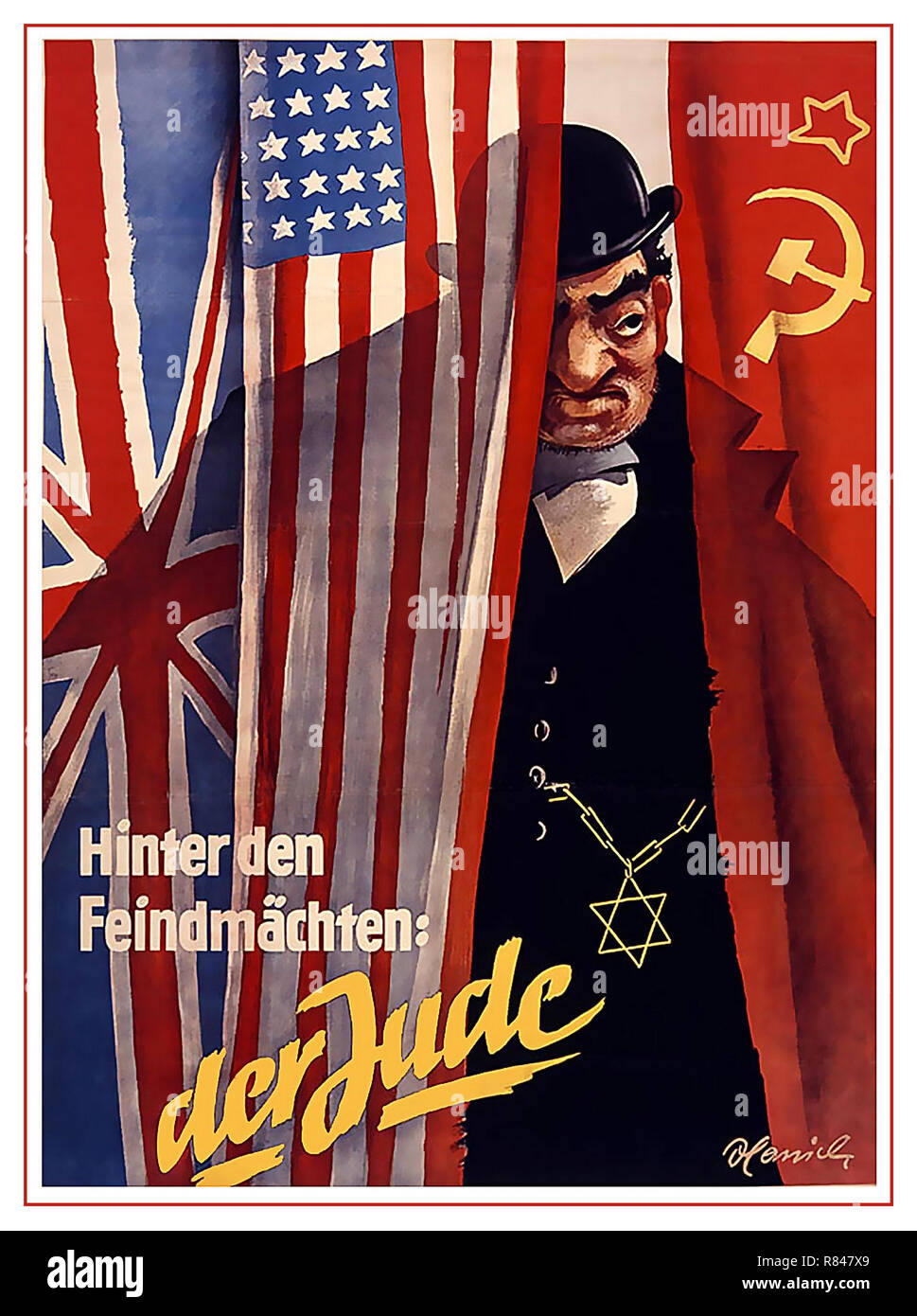 1944 dietro le forze nemiche. L'ebreo Foto Stock