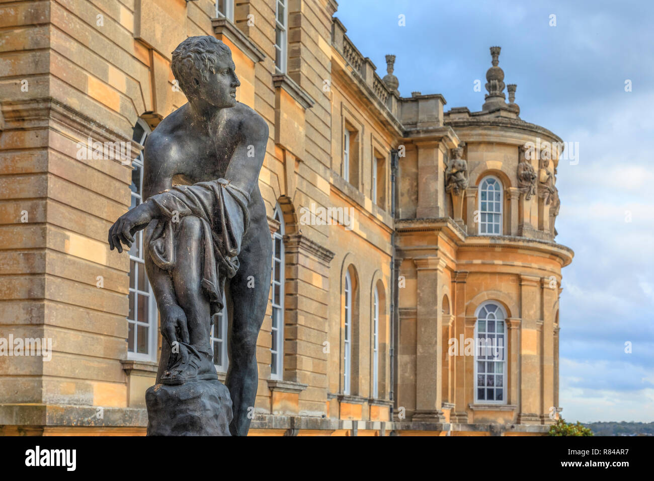 Il Palazzo di Blenheim, Oxfordshire, England, Regno Unito, Europa Foto Stock