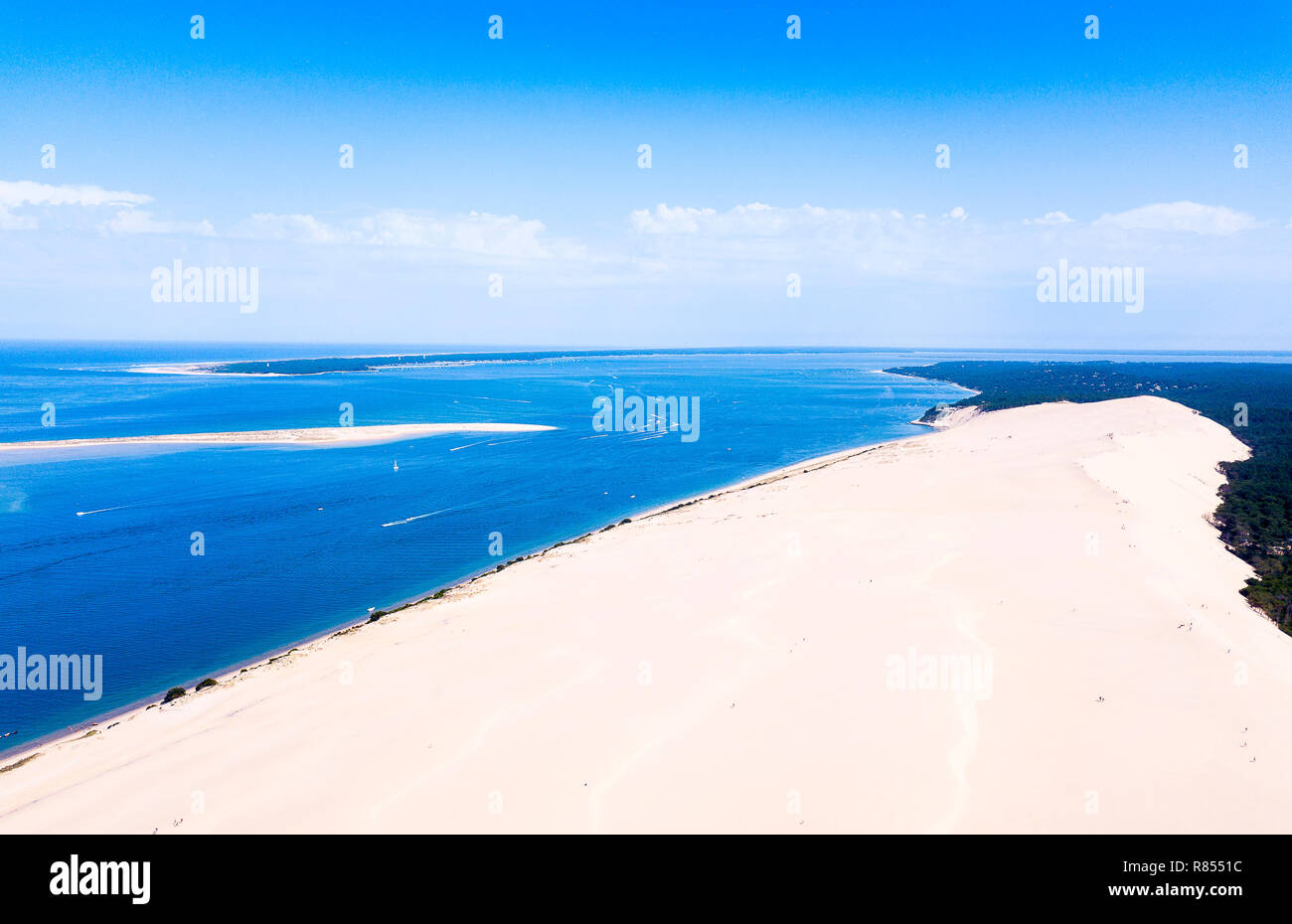 Dune du Pilat, Arachon, Francia Foto Stock