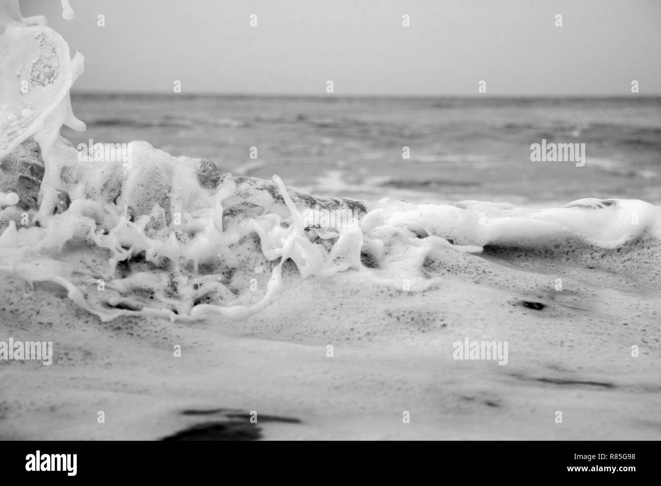 Lara Beach nella penisola di Akamas, isola di Cipro, Paphos Foto Stock