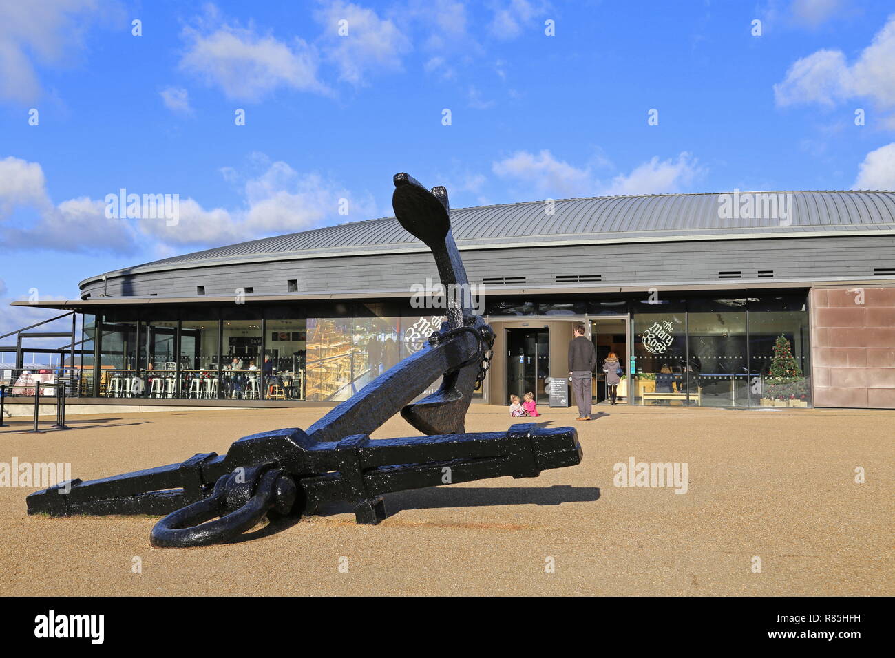 Mary Rose Museum, Historic Dockyard, Portsmouth, Hampshire, Inghilterra, Gran Bretagna, Regno Unito, Gran Bretagna, Europa Foto Stock