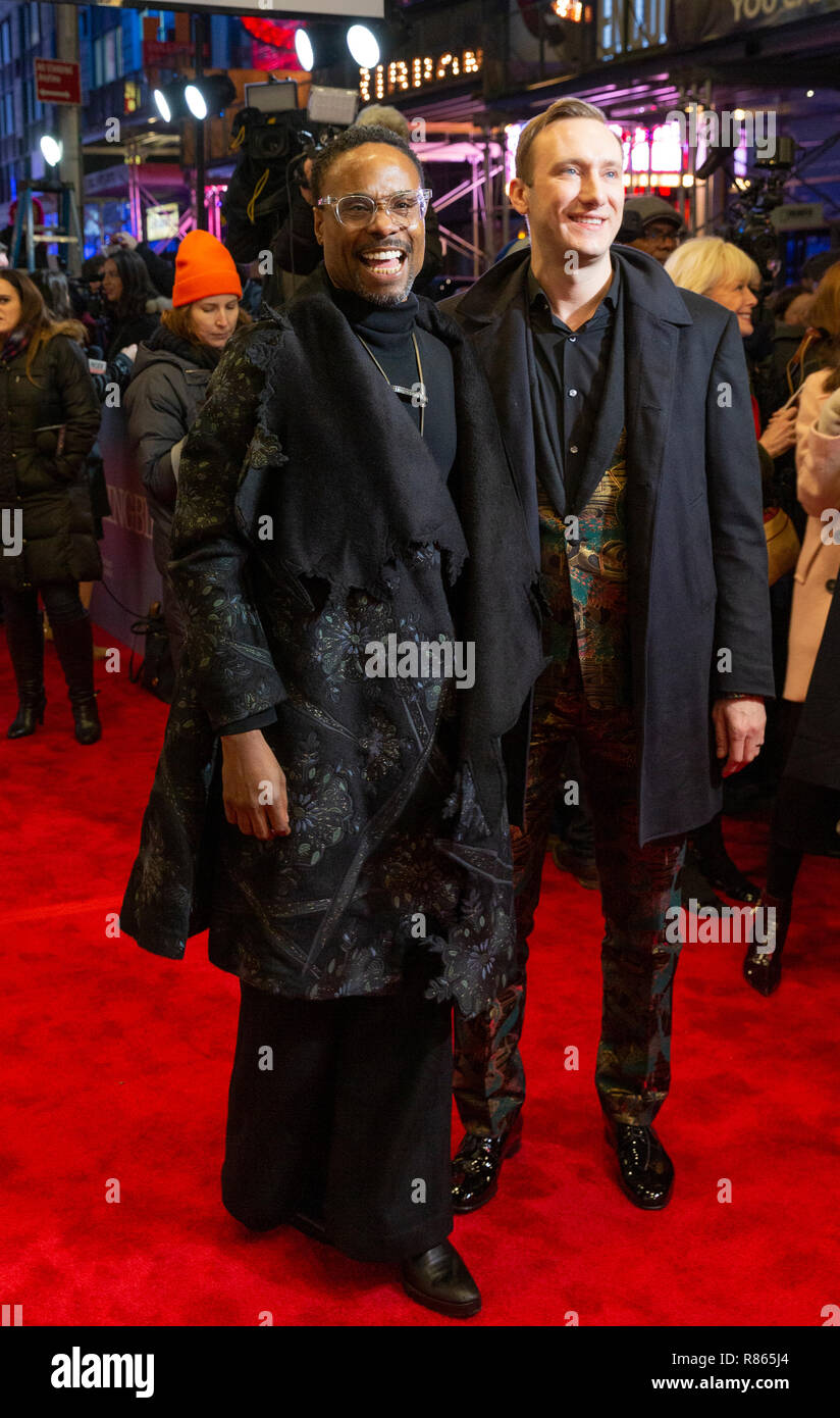 New York, NY - Dicembre 13, 2018: Billy Porter e Adam Smith partecipare a "per uccidere un Mockingbird' Broadway apertura notturna al Shubert Theatre Credito: lev radin/Alamy Live News Foto Stock