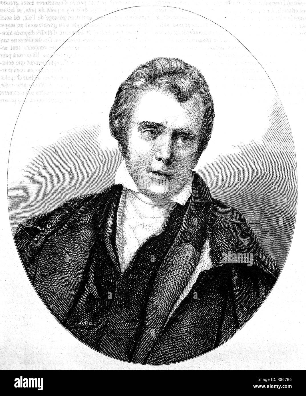 Digital riproduzione migliorata, Sir David Wilkie, 1785-1841, un pittore inglese, conosciuto soprattutto per le sue scene di genere, Inghilterra, britischer Maler, a partire da un originale di stampa da l'anno 1855 Foto Stock