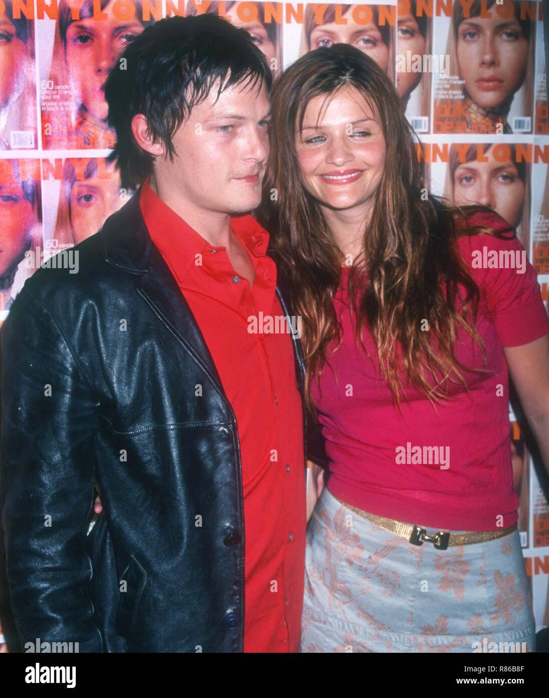Norman Reedus Helena Christensen 2000 foto da John Barrett/il PHOTOlink Foto Stock