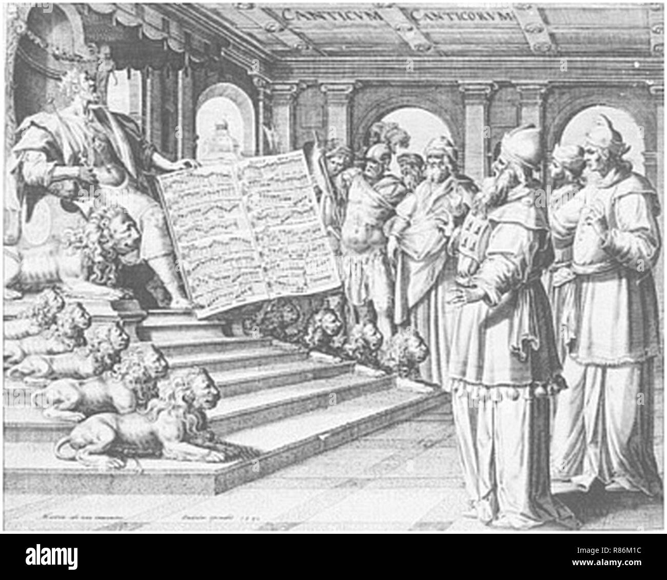 Canticum Canticorum Marten de Vos. Foto Stock