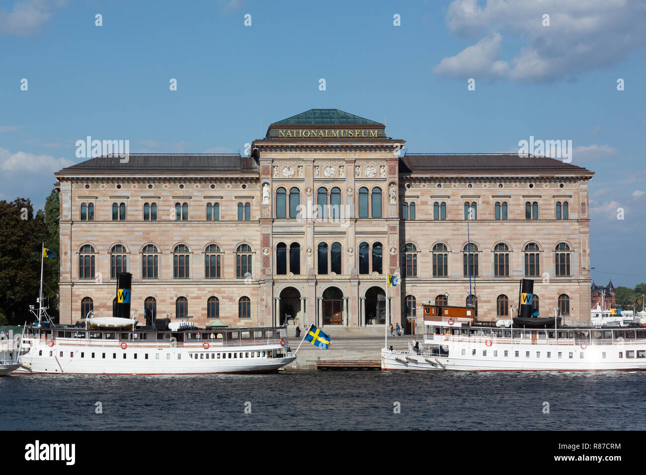 Nationalmuseum (Museo Nazionale delle Belle Arti), Blasieholmen, Stoccolma, Svezia Foto Stock