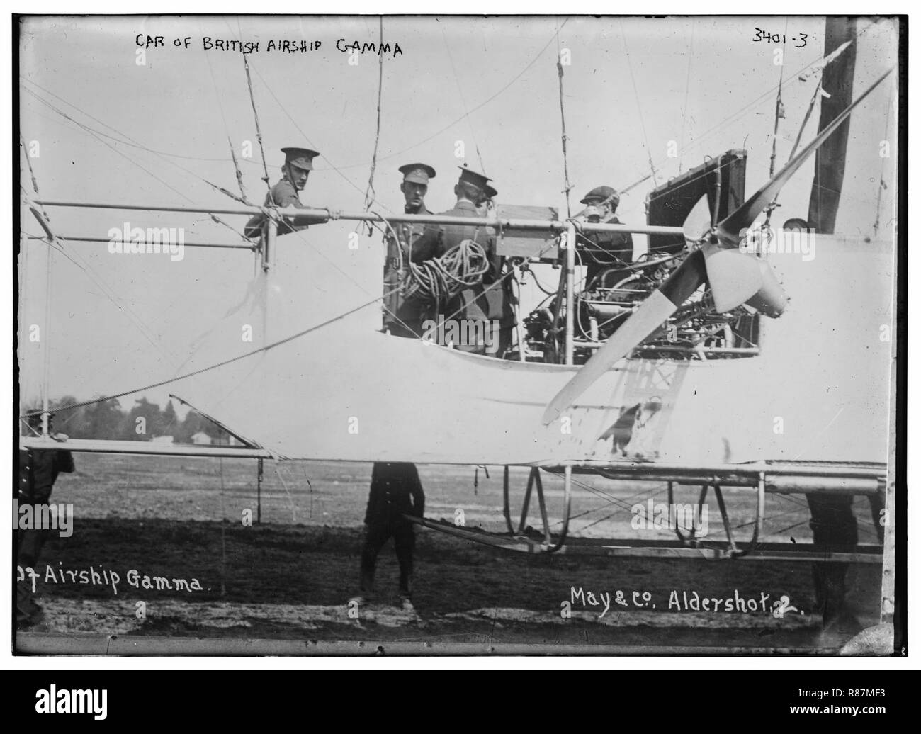 Auto del dirigibile britannico GAMMA Foto Stock