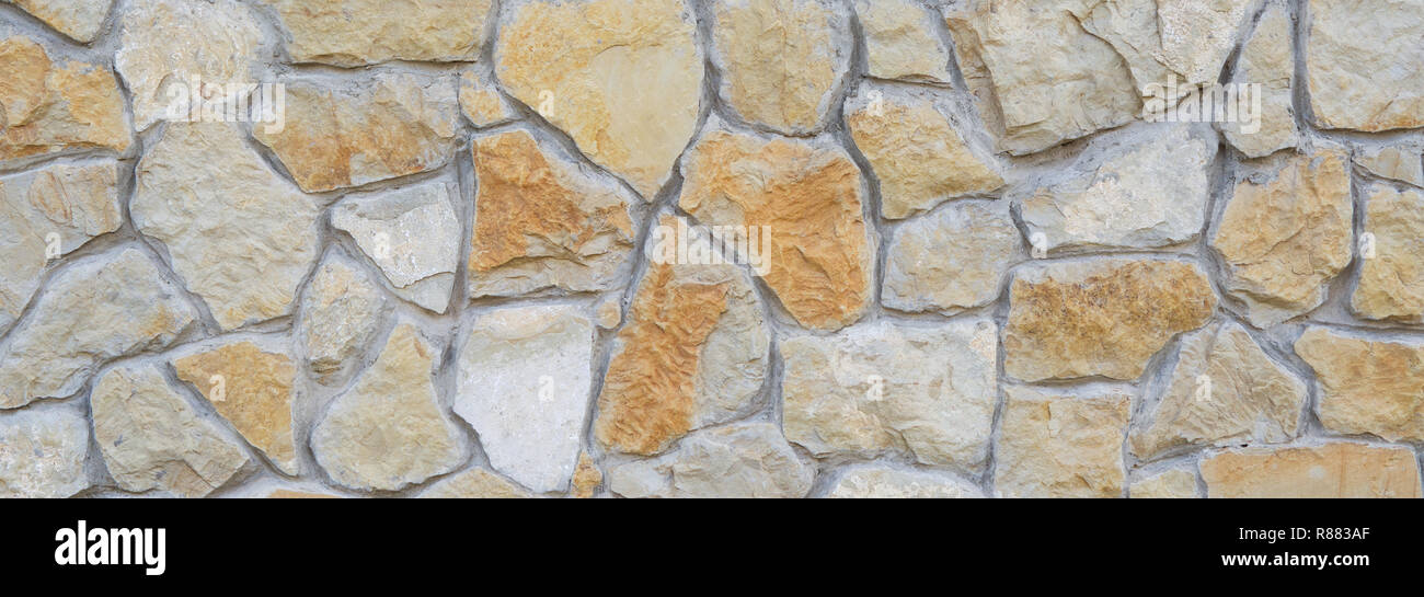 Antica pietra naturale strada come sfondo o texture. Foto Stock
