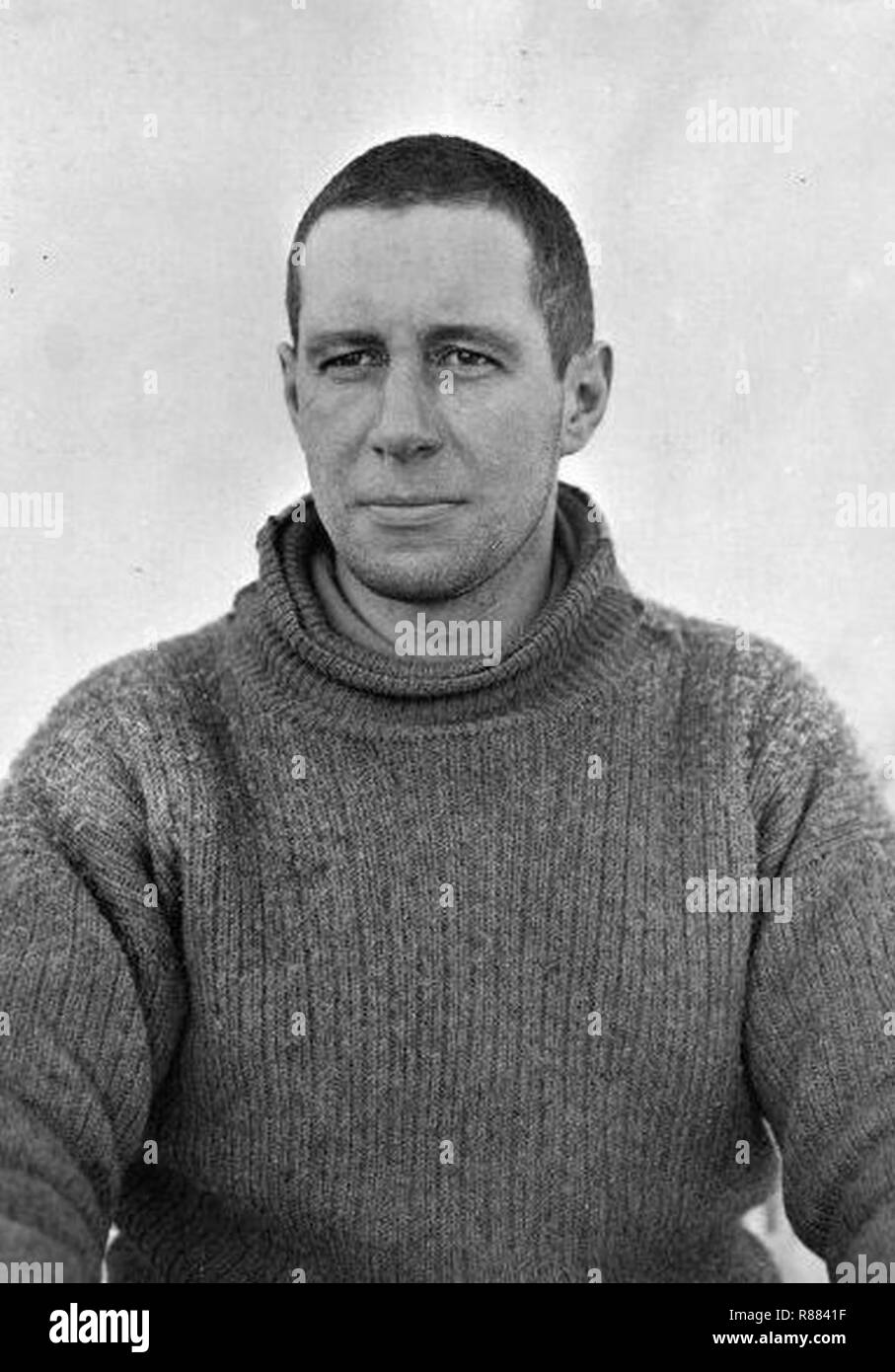 Il capitano Edward Lawrence grazia Oates durante il British Antarctic Expedition di 1911-1913. Foto Stock