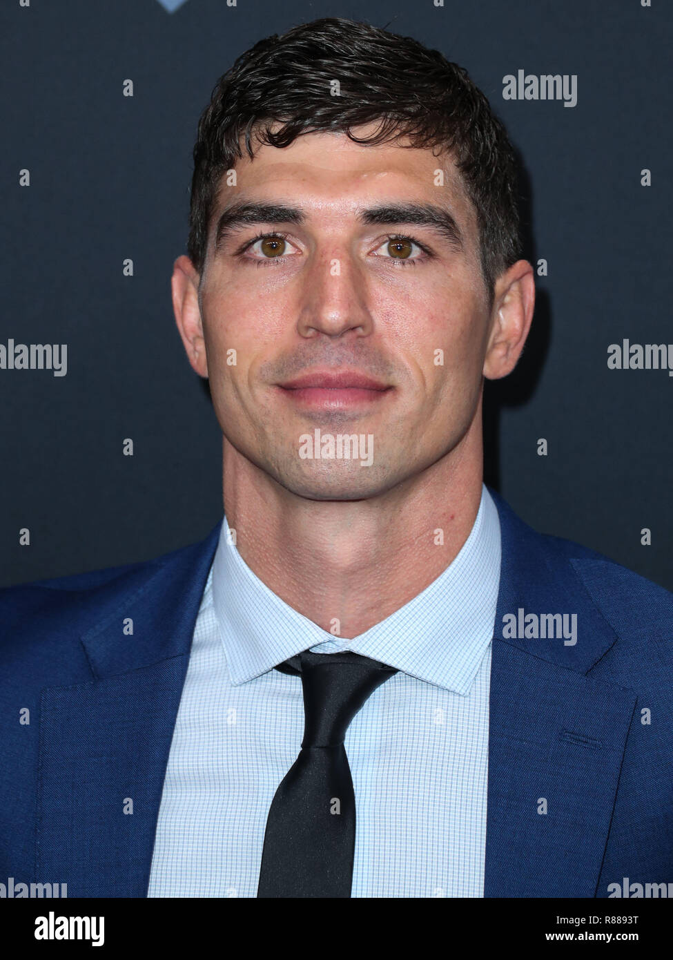 SANTA MONICA, Los Angeles, CA, Stati Uniti d'America - 11 novembre: Cody Nickson al People's Choice Awards 2018 tenutasi a Barker Hangar su Novembre 11, 2018 in Santa Monica, Los Angeles, California, Stati Uniti. (Foto di Xavier COLLIN/Image Press Agency) Foto Stock