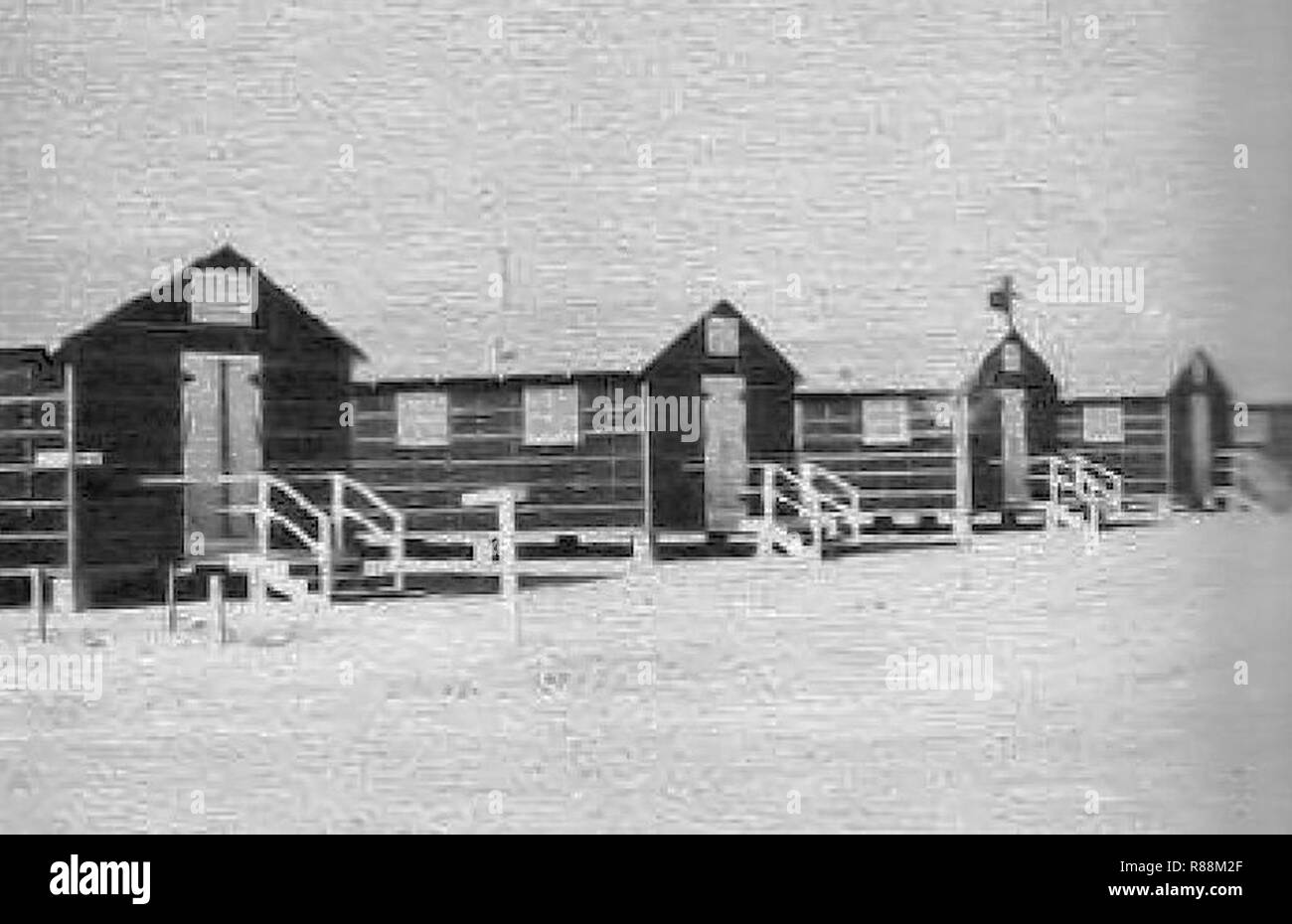 Carlsbad Army Airfield - Tar caserma della carta. Foto Stock