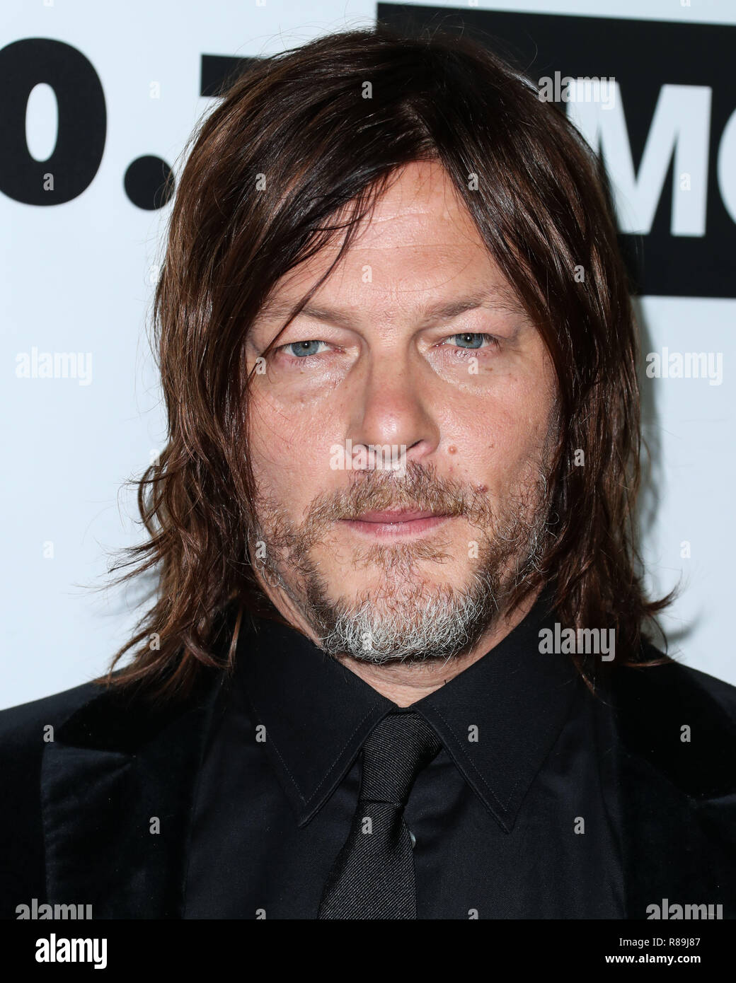 LOS ANGELES, CA, Stati Uniti d'America - 27 settembre: Norman Reedus presso il Los Angeles Premiere di AMC di 'The Walking Dead Stagione 9 tenuto presso la Directors Guild of America complesso del teatro il 27 settembre 2018 a Los Angeles, California, Stati Uniti. (Foto di Xavier COLLIN/Image Press Agency) Foto Stock