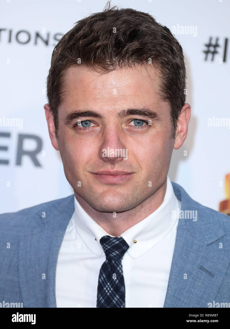 BURBANK, Los Angeles, CA, Stati Uniti d'America - 13 ottobre: Robbie Rogers at f*ck il cancro del primo annuale di Barbara Berlanti Heroes gala tenutosi a Warner Bros Studios su ottobre 13, 2018 a Burbank, Los Angeles, California, Stati Uniti. (Foto di Xavier COLLIN/Image Press Agency) Foto Stock
