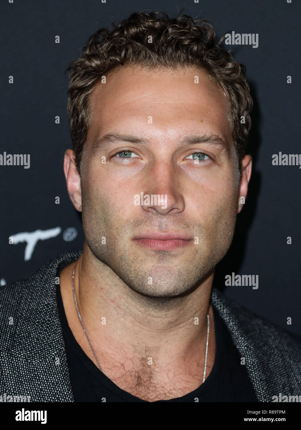 HOLLYWOOD, Los Angeles, CA, Stati Uniti d'America - 25 settembre: Jai Courtney al 2018 la Film Festival - Screening di Gala Premiere mondiale di "il giuramento" tenutasi presso ArcLight Hollywood di Settembre 25, 2018 a Hollywood e Los Angeles, California, Stati Uniti. (Foto di Xavier COLLIN/Image Press Agency) Foto Stock