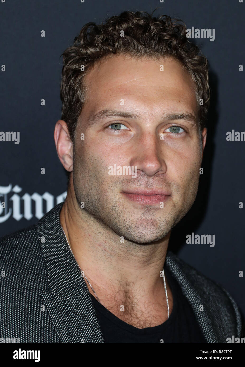 HOLLYWOOD, Los Angeles, CA, Stati Uniti d'America - 25 settembre: Jai Courtney al 2018 la Film Festival - Screening di Gala Premiere mondiale di "il giuramento" tenutasi presso ArcLight Hollywood di Settembre 25, 2018 a Hollywood e Los Angeles, California, Stati Uniti. (Foto di Xavier COLLIN/Image Press Agency) Foto Stock