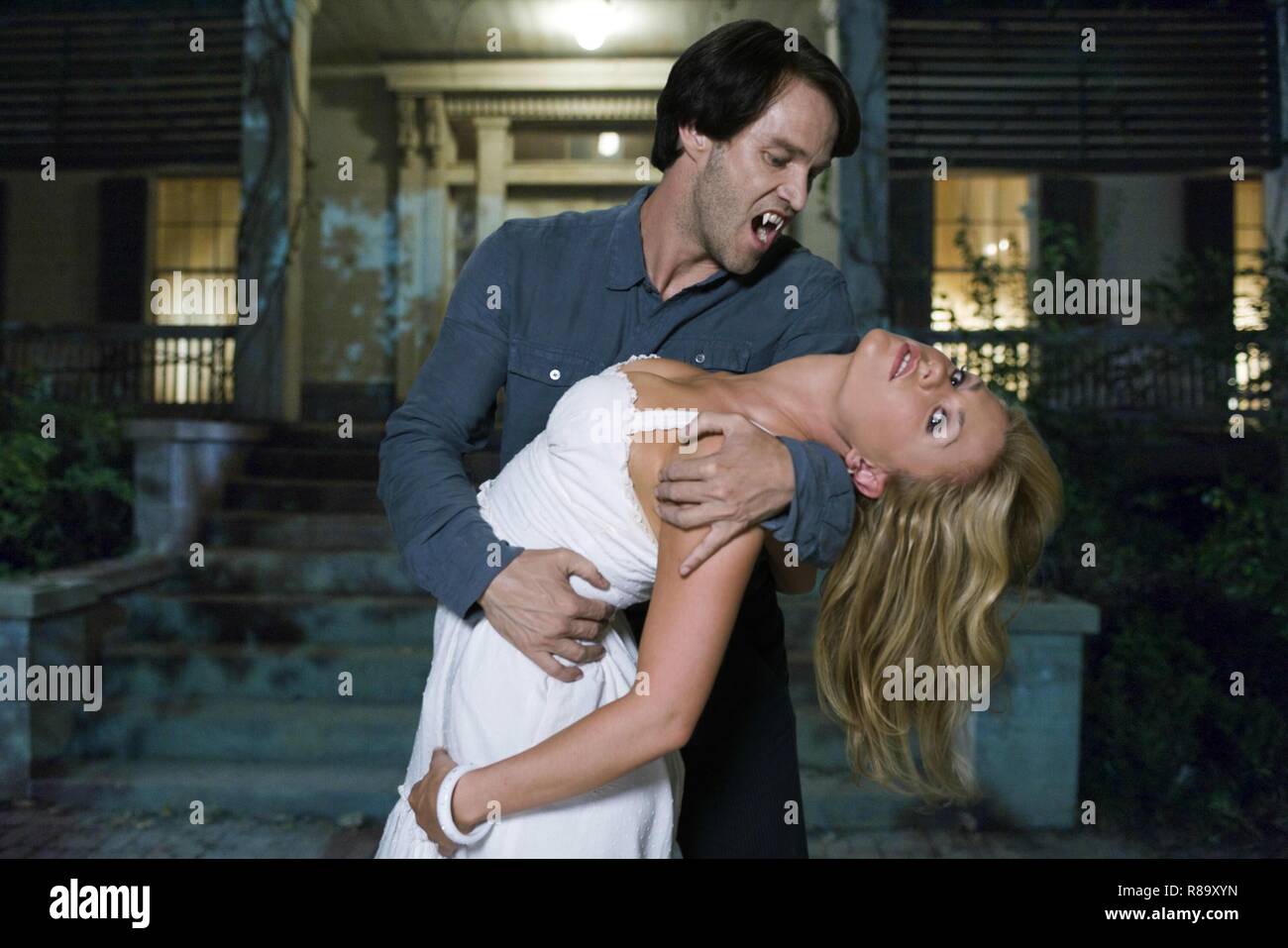 True Blood serie TV 2008 - 2014 USA Stagione 2008 01 Stephen Moyer e Anna Paquin Foto Stock