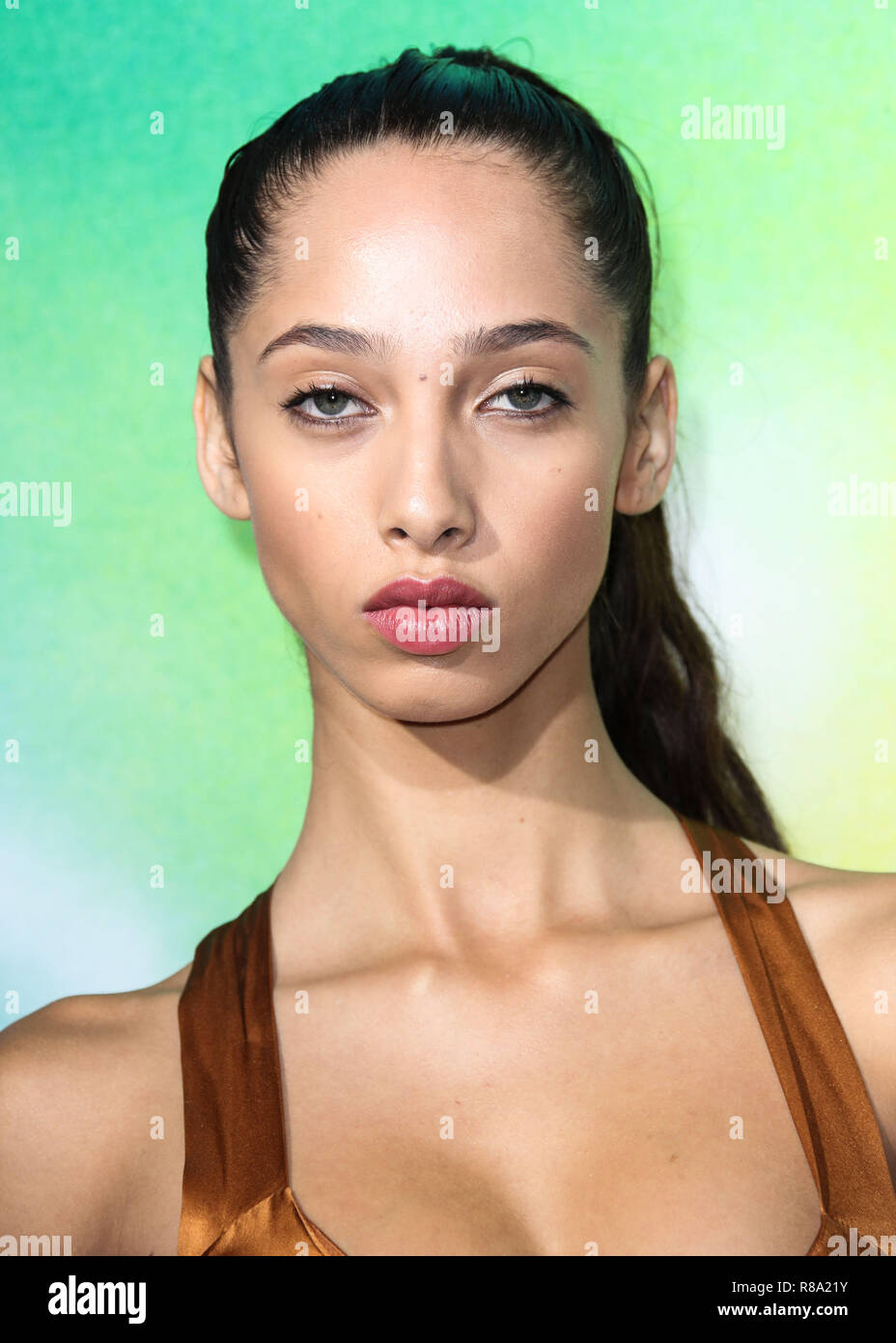 BROOKLYN, NEW YORK CITY, NY, Stati Uniti d'America - 09 settembre: Yasmin Wijnaldum al business della moda celebra il #BoF500 2018 tenutasi Al 1 Hotel Ponte di Brooklyn il 9 settembre 2018 a Brooklyn, New York New York, Stati Uniti. (Foto di Xavier COLLIN/Image Press Agency) Foto Stock