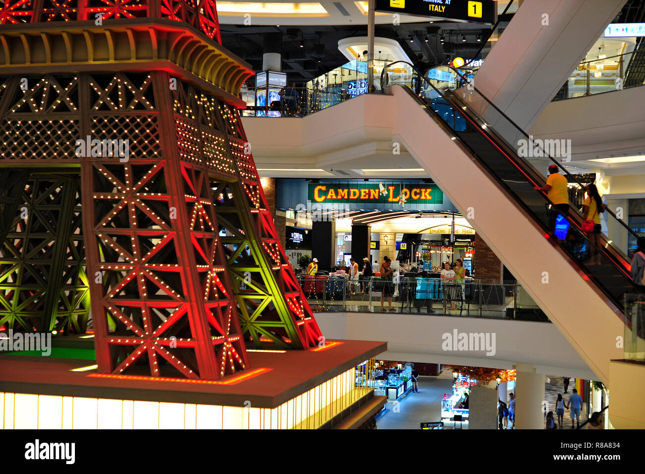 Il terminale 21 Shopping Mall Pattaya Thailandia Foto Stock