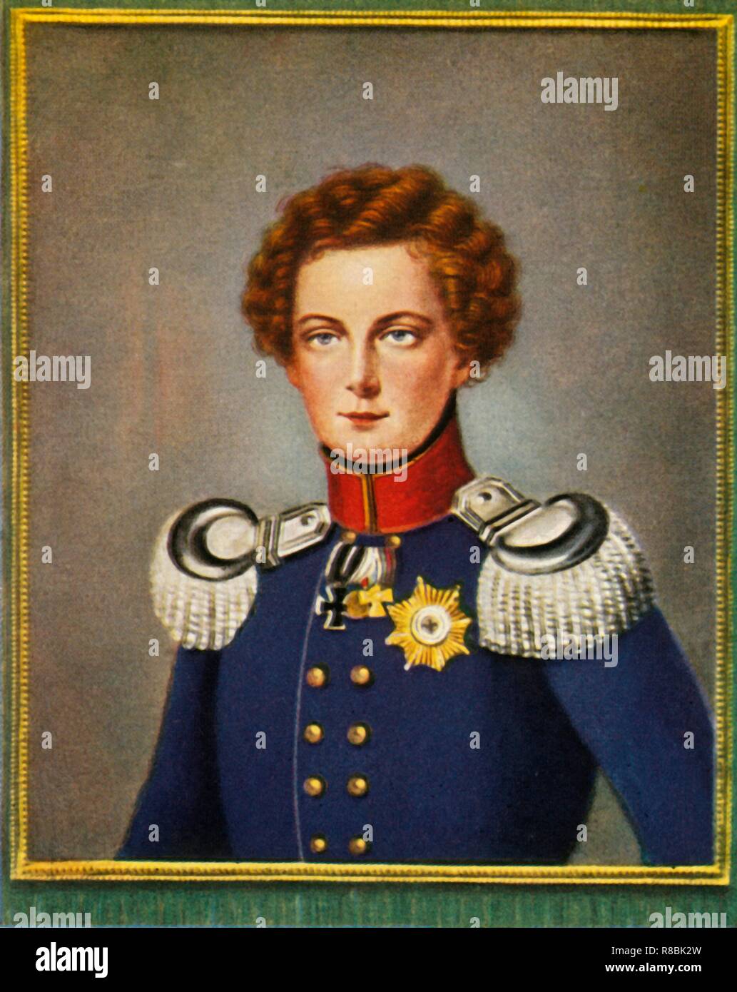 "Friedrich Wilhelm IV' (1933). Creatore: sconosciuto. Foto Stock